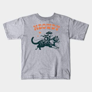 Meowdy Rodeo Cat and Mouse Kids T-Shirt